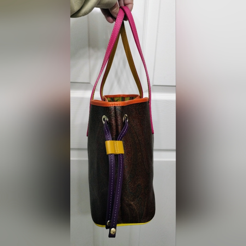 Etro Milano Tote Bag NWOT - Picture 4 of 12